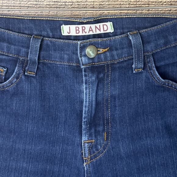 J Brand 8501 Dark Blue Denim Straight Leg Jeans Size 28 - Picture 4 of 10